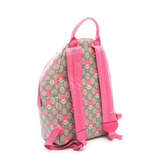 GUCCI Brown Leather Backpack main image 4